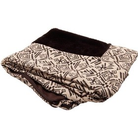 Resim Furhaven Yedek Köpek Yatak Örtüsü Peluş & Güneybatı Kilim Dekor Kanepe Tarzı, Makinede Yıkanabilir - Çöl Kahverengi, Plus Xx-large Açık Bej 