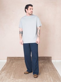 Resim Organik T-Shirt - Küllü Mavi / L 