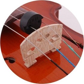 Resim Dadi Dv22 Yaylı Çalgı Susturucusu Kauçuk Malzeme Sesi Yumuşatır 