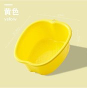 Resim Ayak Bakımı Ve Sarı Ayak Banyosu İçin Masajlı Ayak Banyosu Küveti 