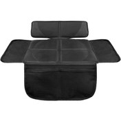 Resim LIONSTRONG Küçük Siyah Çocuk Koltuğu Altlığı, Su Geçirmez Polyester, ISOFIX Uyumlu, Alman Üretimi 