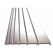 Resim Tesay Gümüş 30 mm 244 cm Çelik Bordür (BREC3010) 