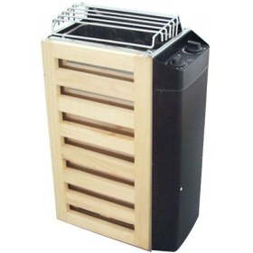 Resim Fintech Sauna Isitici Mini Üzerinden Kumandali 3 Kw 