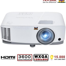 Resim VIEWSONIC PA503W DLP WXGA 1280X800 3800AL HDMI 3D 22.000:1 HOPARLÖR PROJEKSİYON 