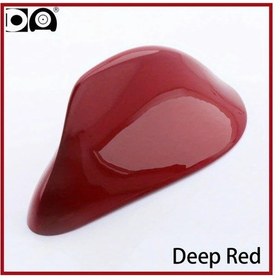 Resim Chuangyinshop Derin Kırmızı Premium Köpekbalığı Yüzgeci Anten Renault Opel Honda Toyota Fiat Peugeot Ford Skoda 