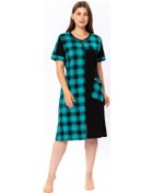 Resim Dınar Textıle Fermuarlı Ev Triko Bornozu 421629387 Zümrüt 