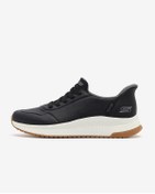 Resim Skechers BOBS SQUAD 4-DİRECT STEP Erkek Siyah Günlük Ayakkabı 118424 BLK | Orijinal 