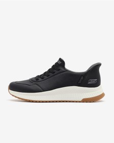 Resim Skechers BOBS SQUAD 4-DİRECT STEP Erkek Siyah Günlük Ayakkabı 118424 BLK | Orijinal 