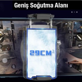 Resim Memo Dl08 Yarı İletken Telefon Soğutma Fanı Radyatör Soğutucu- 5775 