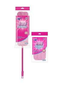 Resim Trend Pratik Paspas Flat Mop Ve Yedek Paspas Paketi 