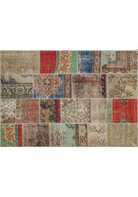 Resim Birebir Özgünlüğü Ile Dikkat Çeken Patchwork Halı 160x230 Cm - 6308 