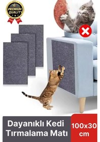 Resim Dayanıklı Kolay Uygulanabilir Yapıştırılabilir Eşya Mobilya Koruyucu Kedi Tırmalama Matı 100 X 30 Cm 