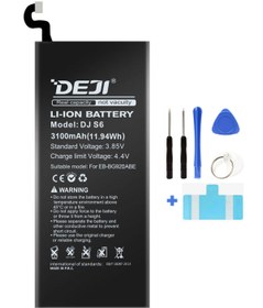 Resim Deji Samsung Galaxy S6 Batarya 3100 mAh Mucize Batarya Deji 