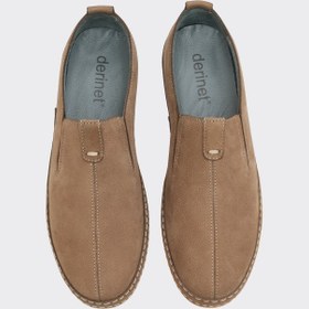 Resim Hakiki Deri Comfort Taban Erkek Casual Ayakakabı - SİYAH / 4 