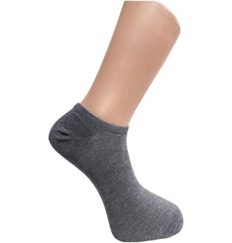 Erkek Sneaker Çorabı Gri