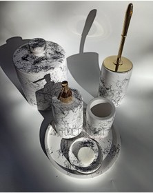 Resim Ture Concept - Mermer Desenli Banyo Seti 