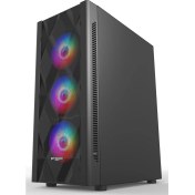 Resim FSP Cmt595al 750w E-atx Argb Gaming Kasa 