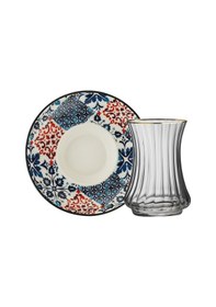 Resim Sandro Moreno 1898 Lizbon Optik 12 Parça 6 Kişilik Çay Seti 150 Ml Ar263785 Çok Renkli 