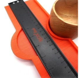 Resim Depolife Şablon Tarağı Şekil Kontur Çevre Kalıplama Ahşap Fayans Kaportacı Şekillendirme Kalıbı 