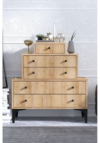 Resim Decormet Gobi Şifonyer Safir Meşe Diğer 