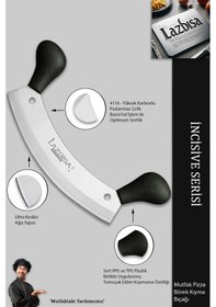 Resim Lazbisa Mft-054 İncisive Serisi Pide Börek Mutfak Bıçağı Salata Pizza Bıçak Kıyma Doğrama Dilimleme 