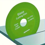Resim 100mm Cam Kesme Diski, Elmas Mozaik Testere Bıçağı ile - Cam, Fayans ve Mermerin Hassas Kesimi için Keskin Metal-İçin-Metal Birleşme - DIY Projeleri ve Profesyonel Kullanım için Dayanıklı ve Güvenilir Araç, Cam Kesme Aracı, Fayans Kesme Aracı, Sağlam Yapı 