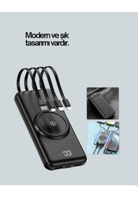 Resim 22.5w Hızlı + 15w Kablosuz Şarj - Akıllı Powerbank İle Her An Enerji 