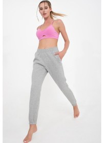 Resim Talia Organik Pamuk Beli Lastikli Comfort Eşofman Altı 001 