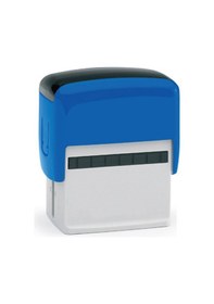 Resim Bigpoint Otomatik Kaşe 69x30mm Mavi 