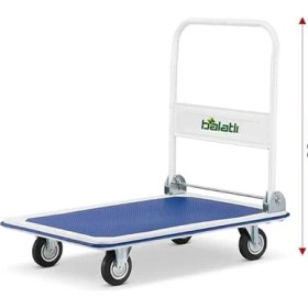 Resim Profesyonel Katlanabilir Paket ve Koli Taşıma Arabası 150 kg 