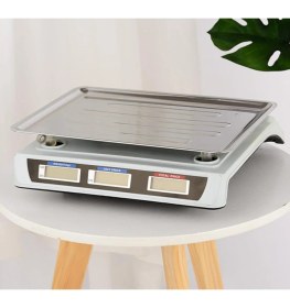 Resim Tecimevi Metal Ölçüm Tartısı Elektronik Terazi Bakkal Manav Market ve Pazarcı Tartısı 40KG 