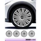 Resim CVL Auto Market Mitsubishi Galant 15 Inç Jant Kapağı Amblemli Gri [4 Adet Kapak] 126 CVL-ADT7339 