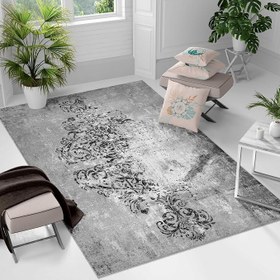 Resim Monnhein Yıkanabilir Halı ve Yolluk - Kaymaz Tabanlı Salon Halısı, Mutfak Halısı, Modern Dijital Baskı Tasarım (0241) 
