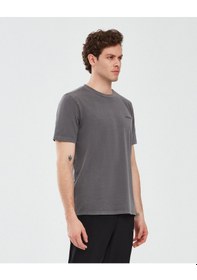 Resim Skechers Organic Coll. M Short Sleeve T-Shirt Erkek Antrasit Tshirt S241166-003 