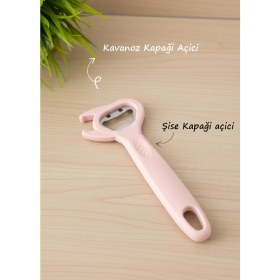 Resim Berina Home Çok Amaçlı Kapak Açacağı - Kavanoz Kapağı Açacağı & Meşrubat Açacağı - Şişe Açacağı - Yerli Üretim 