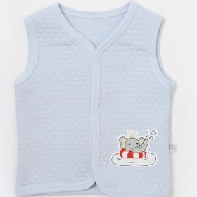Resim Nessiworld Swimming Elephant Kapitone Yelek 61477 Mavi 