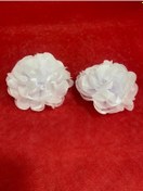 Resim ŞEYMA SULTAN ÇEYİZ Lazer Kesim El Gülü Beyaz 