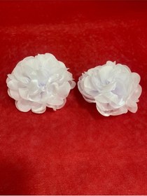 Resim ŞEYMA SULTAN ÇEYİZ Lazer Kesim El Gülü Beyaz 