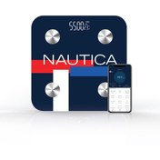 Resim Nautica BT600 Pilli Bluetooth Vücut Analizli Yağ Kas Su Ölçer Hassas Akıllı Tartı Baskül 