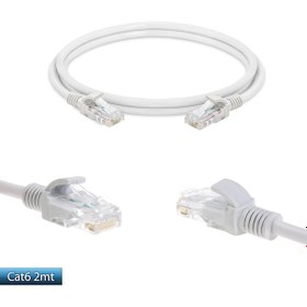 Resim Cat6 Patch Network Ethernet Kablo - Polaxtor - 2 Mt 