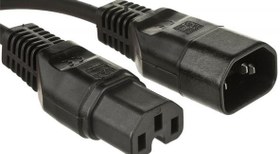 Resim BC-PWR-C14-C15-025 Beek Güç Kablosu, SF-198+SF-81 SJT 14AWGx3C 15A 125V 1875W, 2.5 metre 