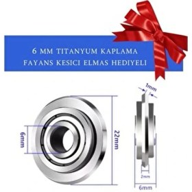 Resim Onon Yeşil Lazerli Kesim- Long 120 CM(127 Cm'e Kadar) Yedek Elmas Hediye Seramik Granit Fayans K.m. 