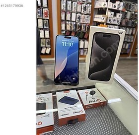 Resim Apple iPhone 15 Pro İkinci El TR | 128 GB | Siyah 