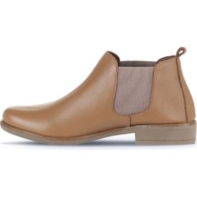 Resim Bueno Shoes Kahverengi Deri Kadın Düz Bot 01WD3810 01WD3810 