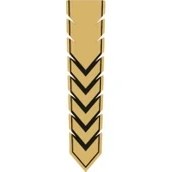 Resim SEVEN KARDEŞLER Cg Gold Dekoratıf Çamurluk Üstü Şeridi 