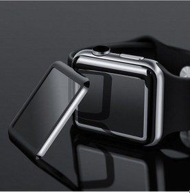 Resim Sones Mocolo 0.33mm 9h 3d Yuvarlak Kenar Temperli Cam Filmi iOS Uyumlu Watch Serisi 3 42mm 