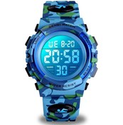 Resim Çocuklar İçin Dijital Spor Saati Erkek Kız Erkek Su Geçirmez Günlük Elektronik Analog Kuvars 7 Renkli Led Saatler Alarm Kronometre Silikon Bantlı Aydınlık E Diğer 