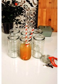Resim Weck 340 Ml Silindir Kavanoz Set 6 Adet 975 