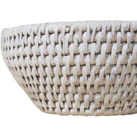 Resim Rattan Yuvarlak Çerezlik 