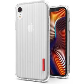 Resim VRS iPhone XR Crystal Fit Kılıf Clear 